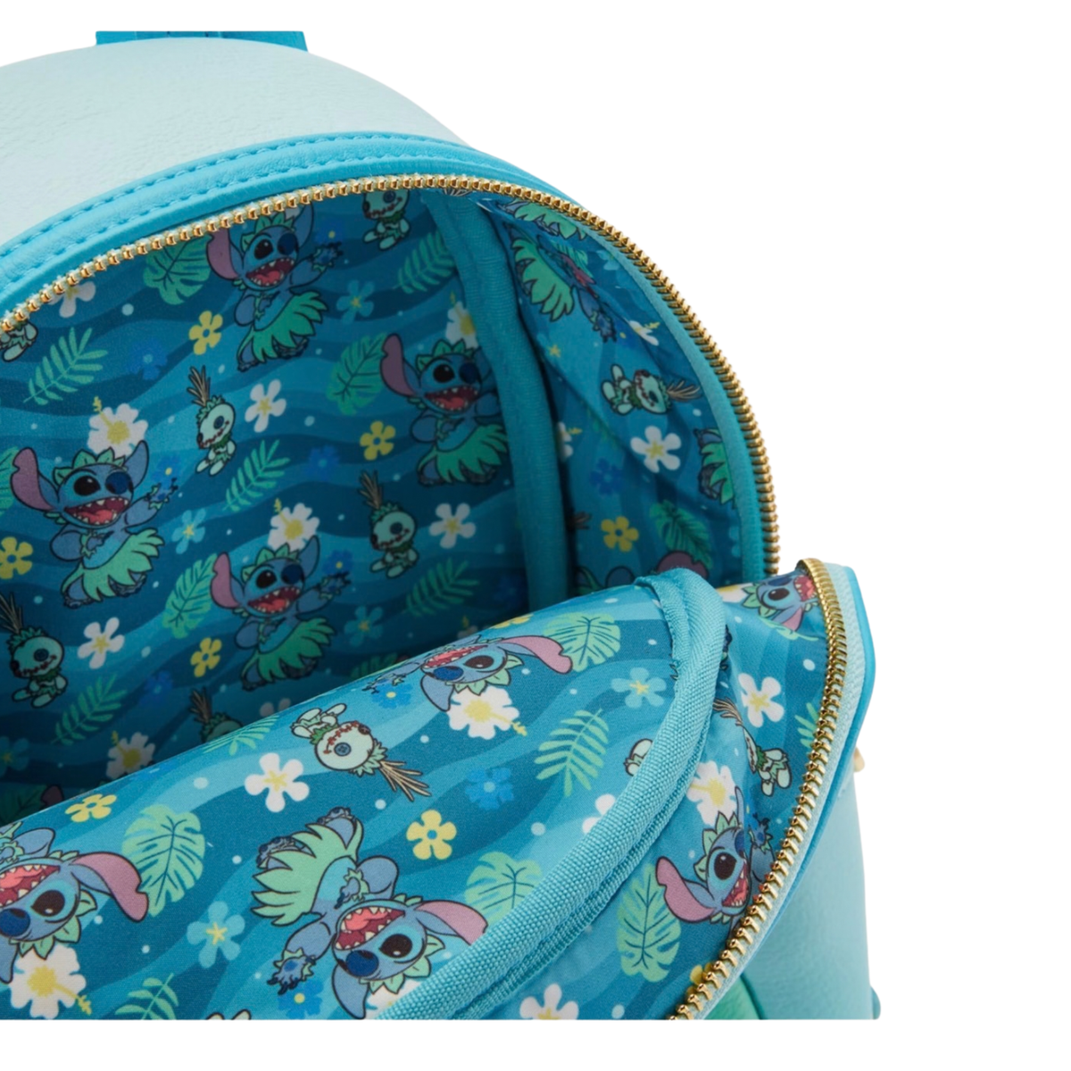 Disney Parks Loungefly Stitch Hula Mini Backpack