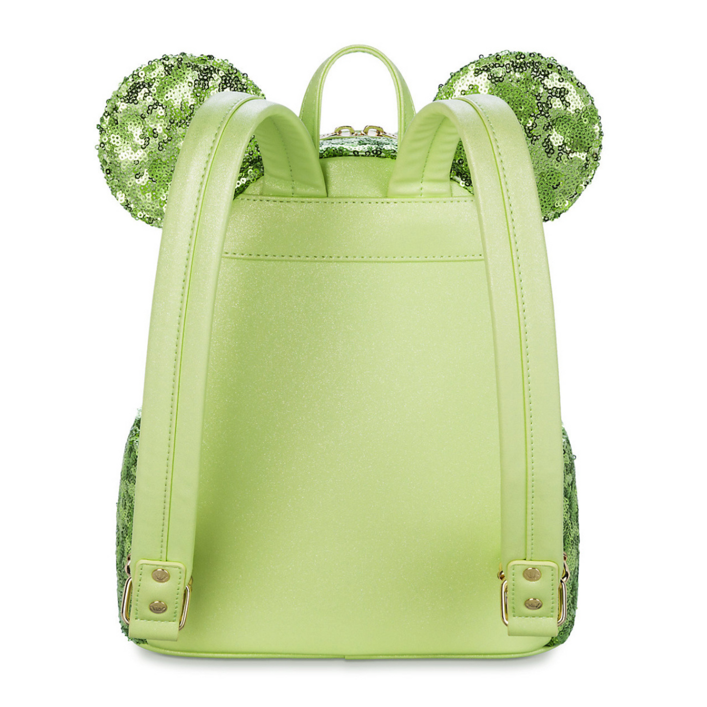 Minnie Mouse Sequined Loungefly Mini Backpack-Tinker Bell Green