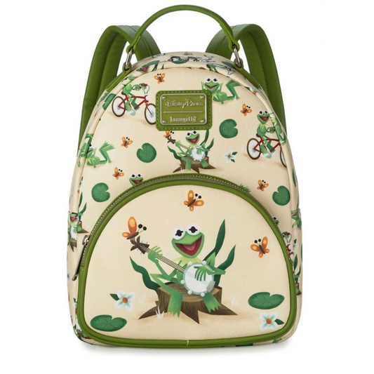 Loungefly Kermit Mini Backpack, The Muppets - Disney Parks